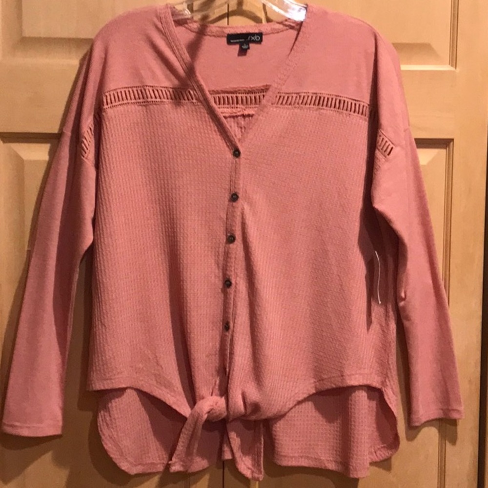 New rxb knit blouse